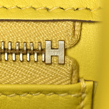 Hermes Swift Birkin 25 Lime 21 of 30