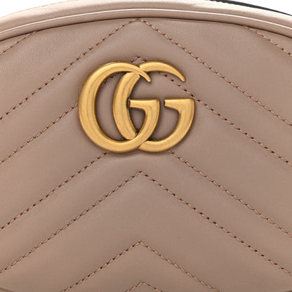Gucci Calfskin Matelasse GG Marmont Belt Bag 85 34 Porcelain Rose 8 of 10
