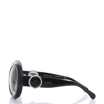 Chanel Collection Bouton Sunglasses 5193 Black 3 of 10