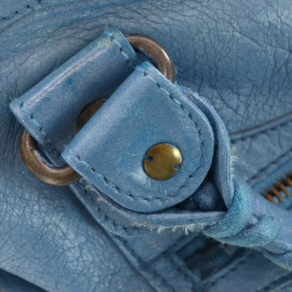 Balenciaga Agneau City Bleu 8 of 20