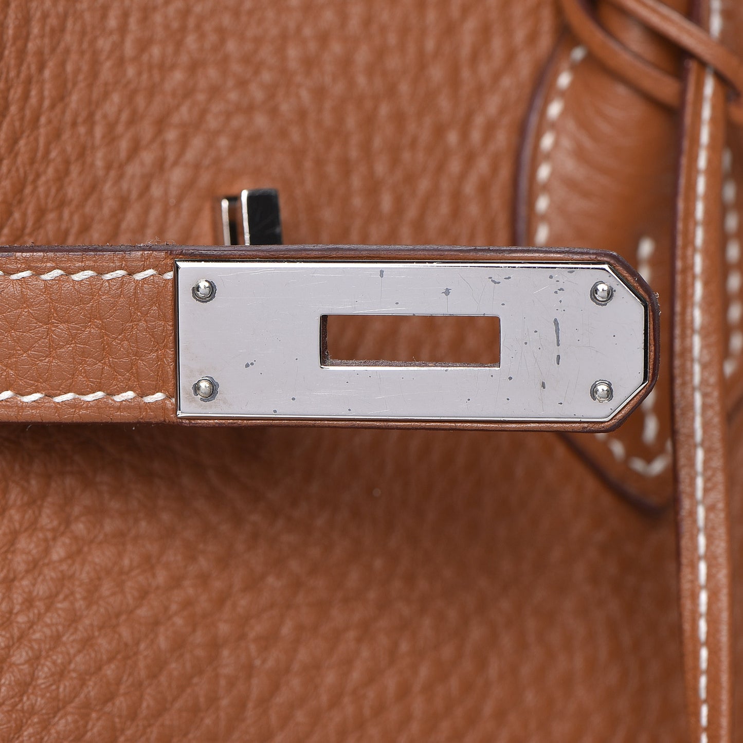 Taurillon Clemence Birkin 35 Gold