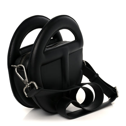 Telfar Vegan Leather Round Circle Bag Black 4 of 10