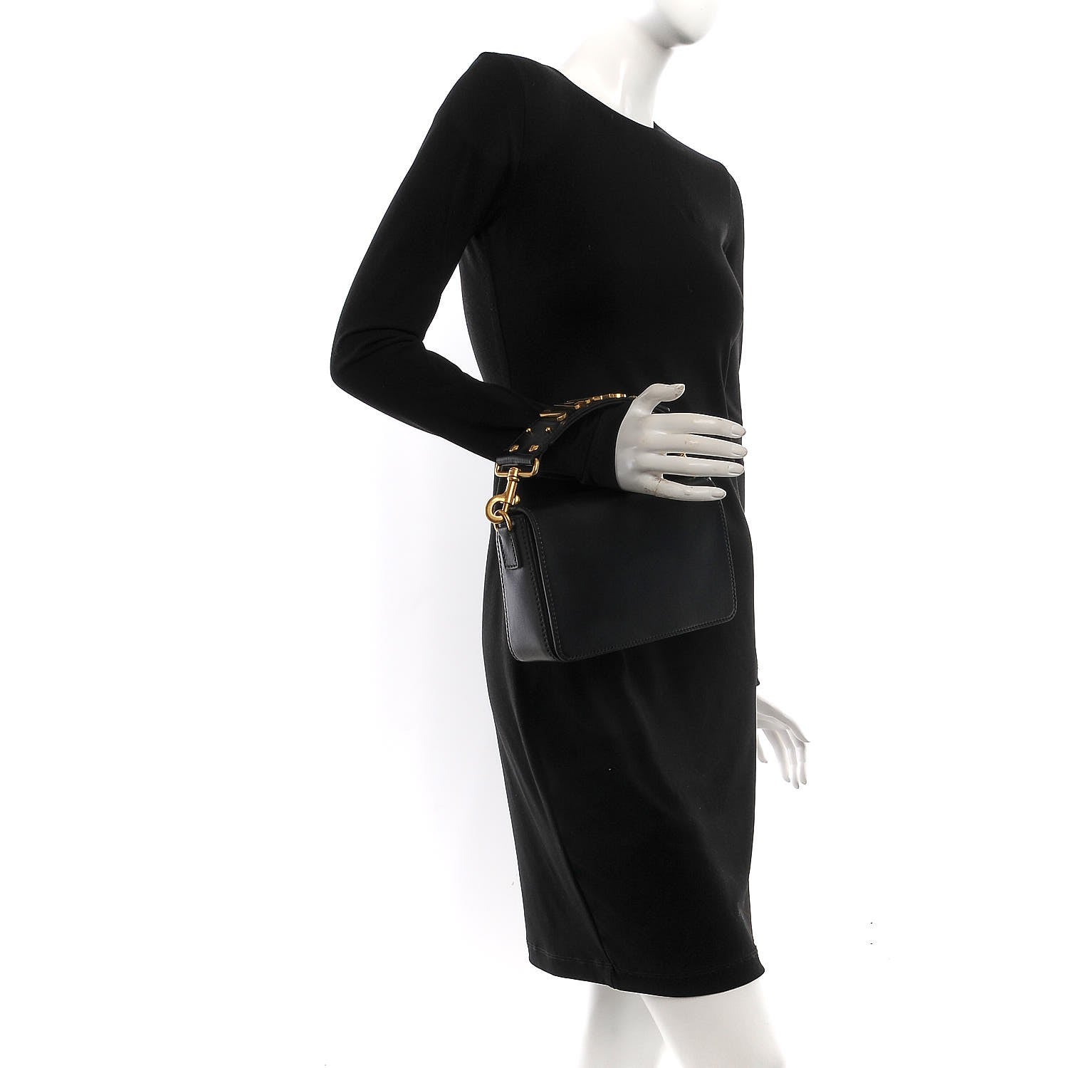 Christian Dior Calfskin J'Adior Flap Bag Black 2 of 8