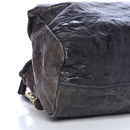 Givenchy Tumbled Sheepskin Small Pandora Charcoal 12 of 15