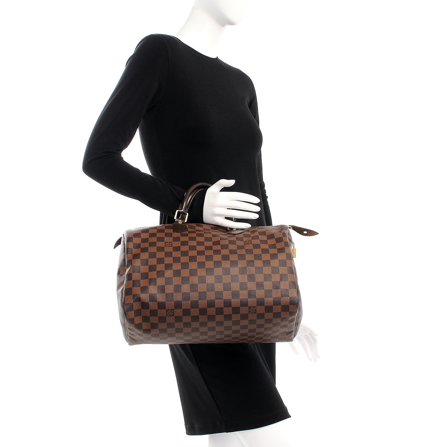 Louis Vuitton Damier Ebene Speedy 35 2 of 18