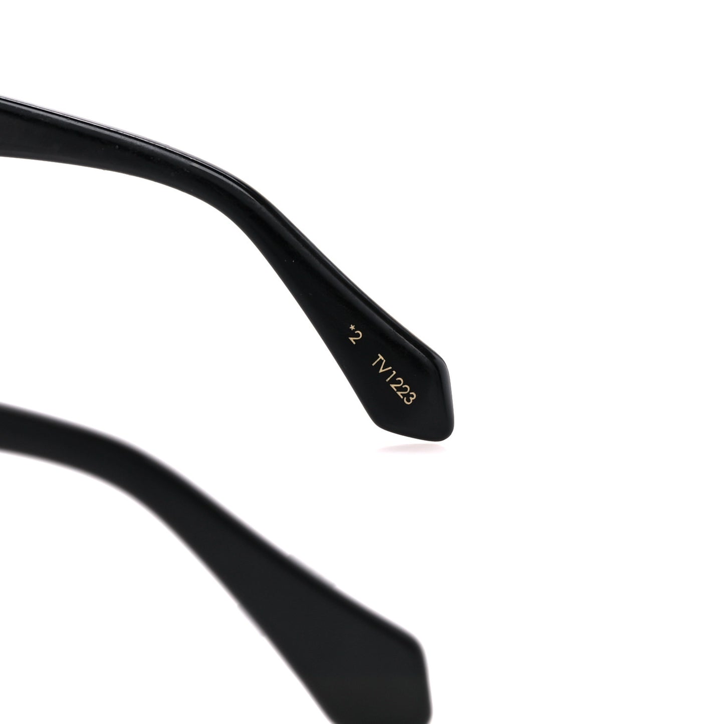 Acetate Swarovski Crystal Cyclone Sunglasses Z1578W Black