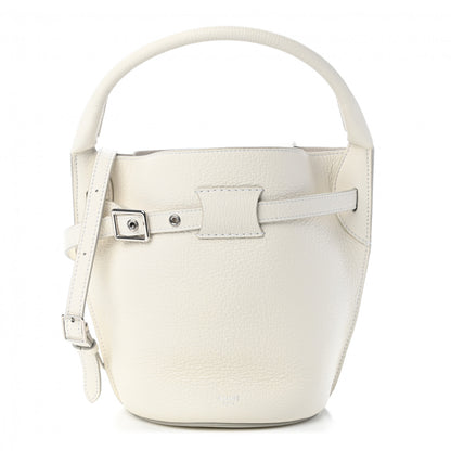 Celine Supple Grained Calfskin Nano Big Bag Bucket White 2 of 16