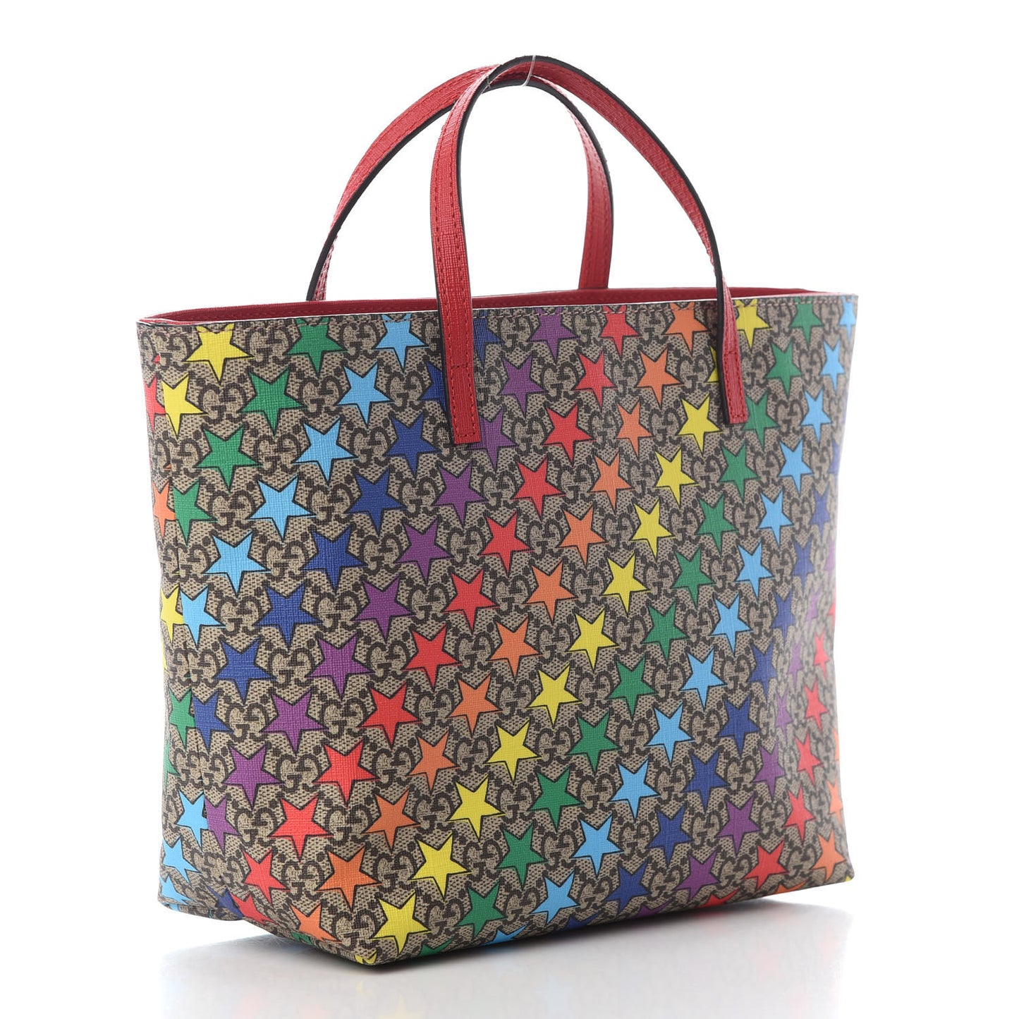 GG Supreme Monogram Childrens Star Print Tote Multicolor