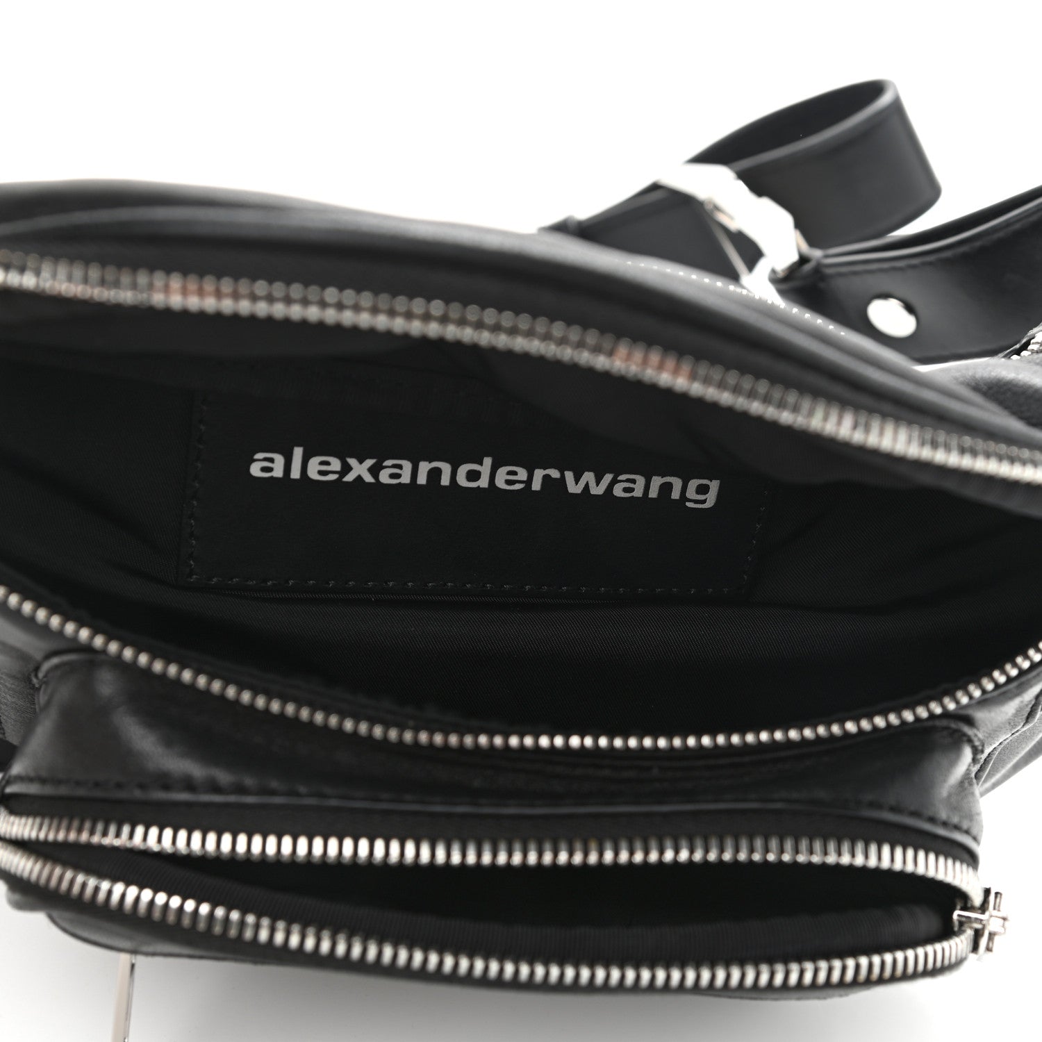 Alexander Wang Lambskin Attica Belt Bag Black 6 of 11