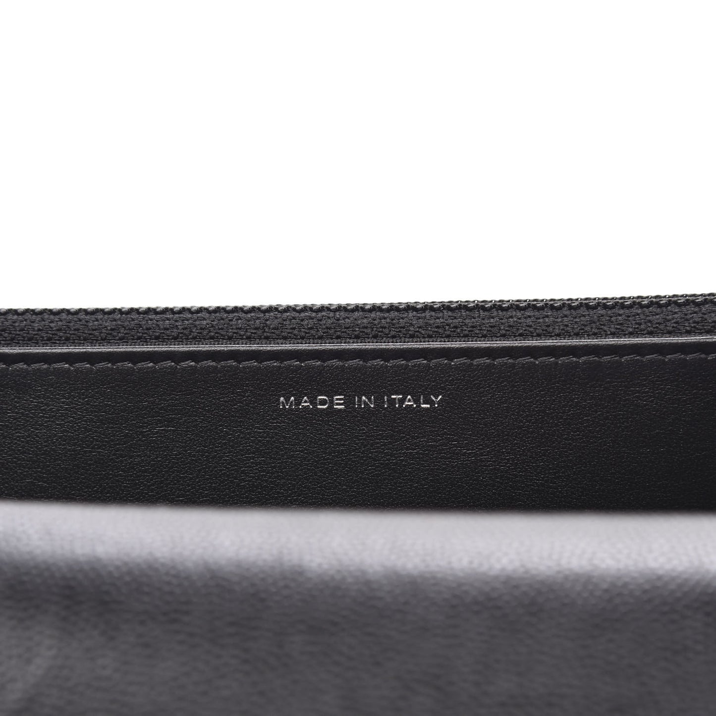 Caviar Quilted My Everything Wallet On Chain WOC Black