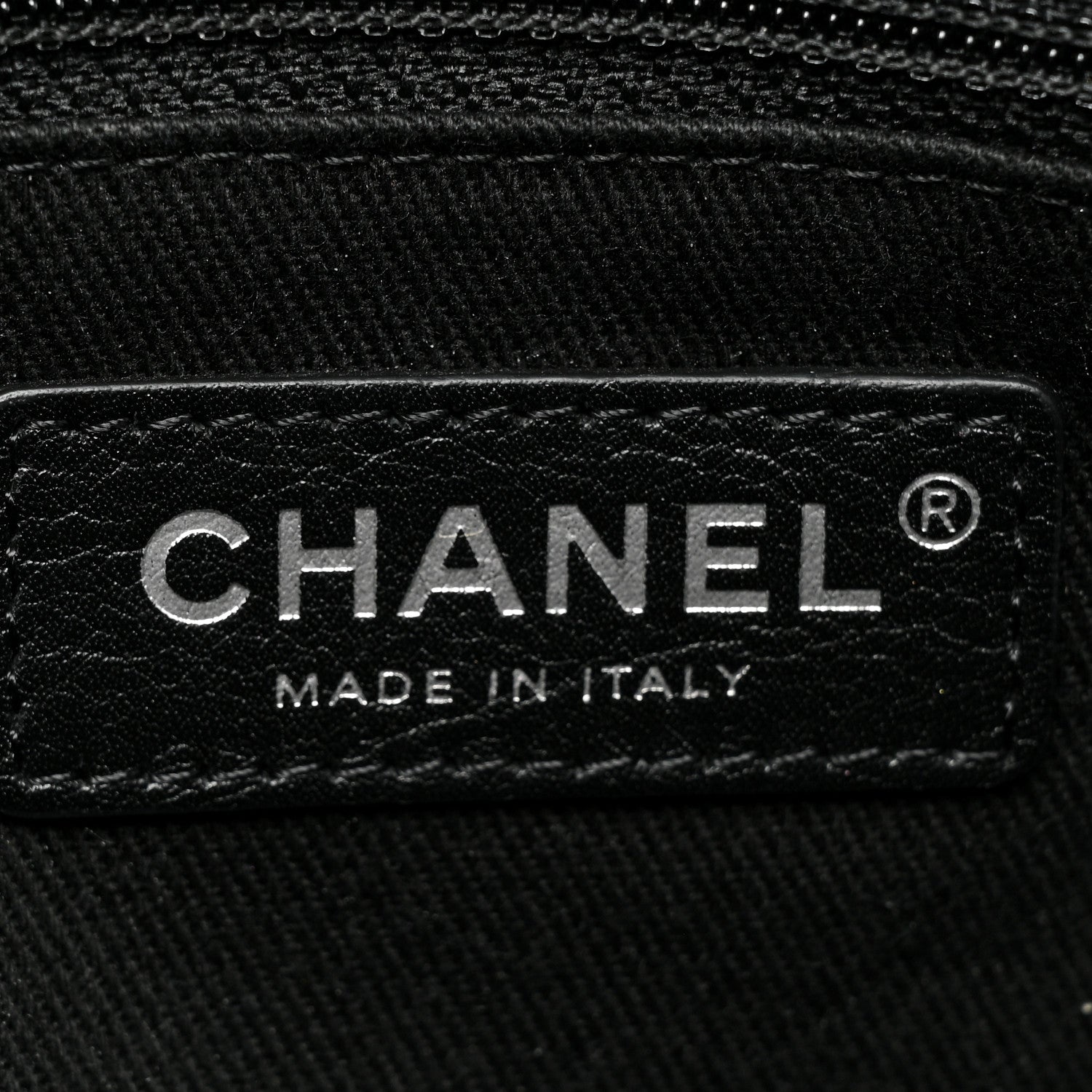 Chanel Glazed Calfskin Quilted Large Lady Pearly Flap Black 8 of 14