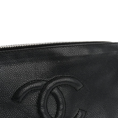 Chanel Caviar Ultimate Soft Pochette Black 11 of 11