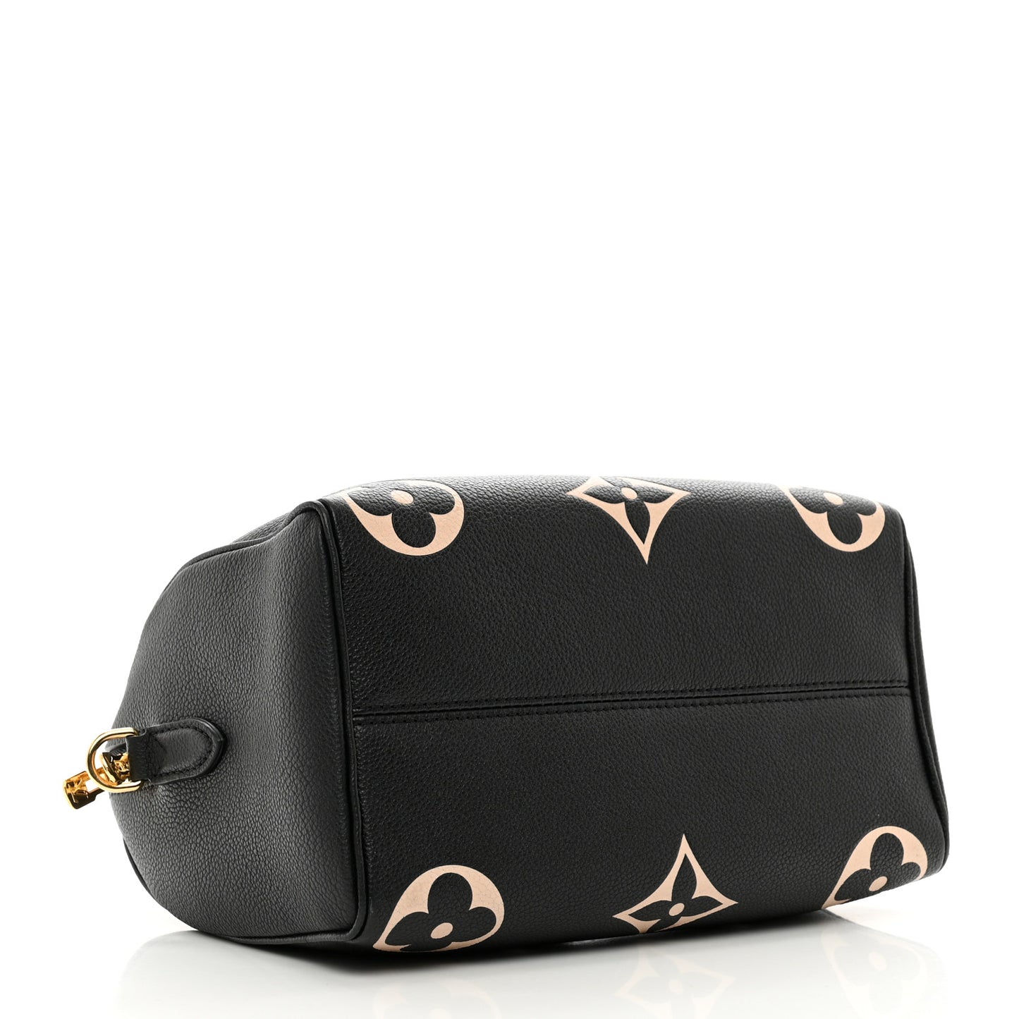 Empreinte Monogram Giant Speedy Bandouliere 25 Black Beige