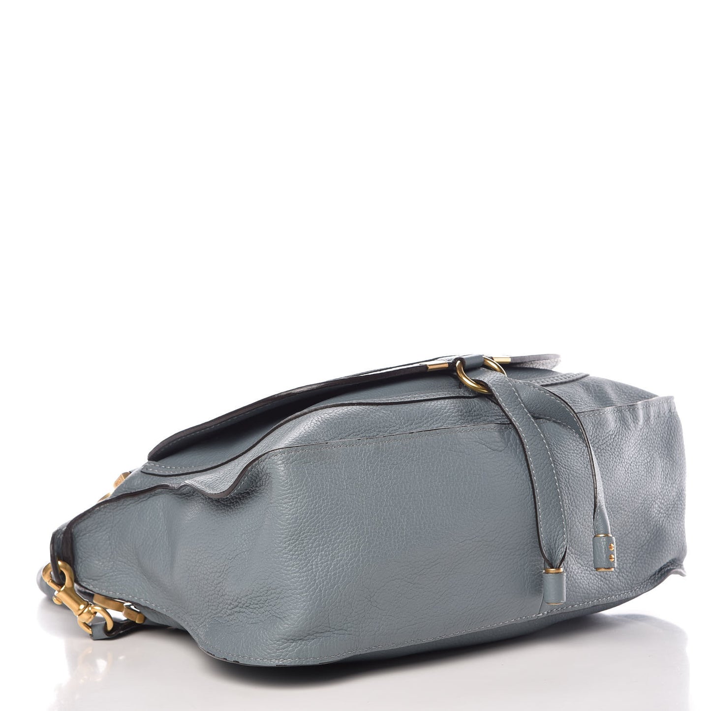 Calfskin Medium Marcie Satchel Cloudy Blue