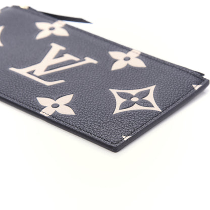 Louis Vuitton Empreinte Monogram Giant Crafty Pochette Felicie Zippered Insert Black 7 of 9