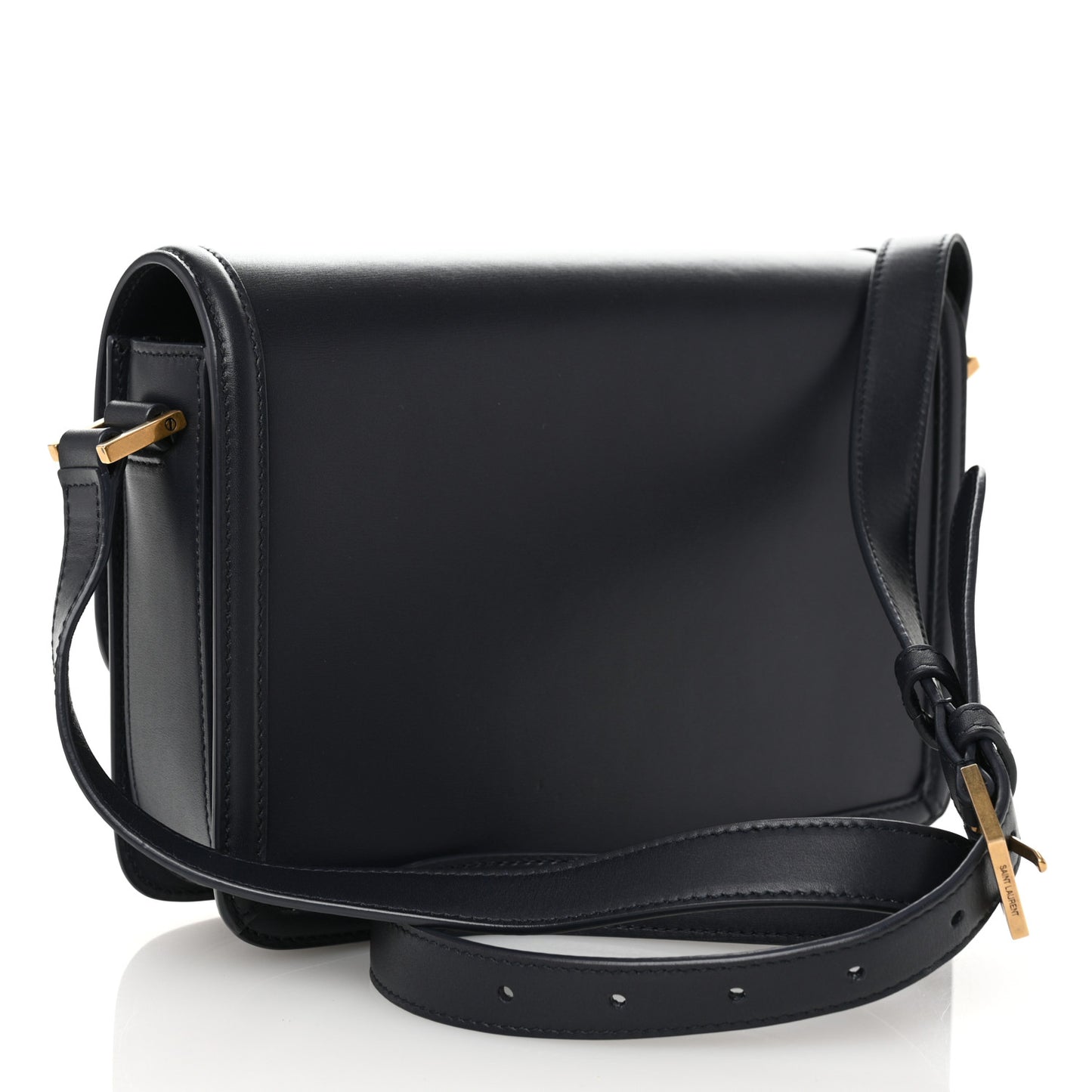 Box Calfskin Monogram Medium Solferino Satchel Deep Marine