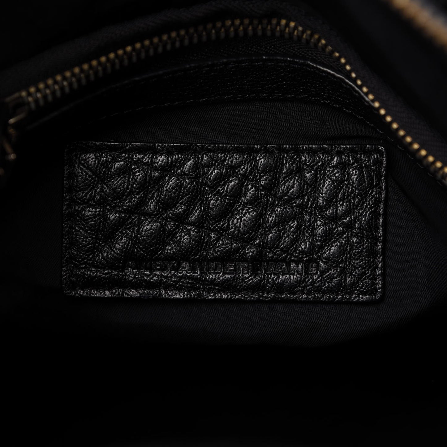 Pebbled Calfskin Daria Duffel Bag Black