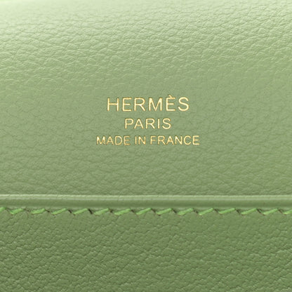 Hermes Evercolor Mini Sac Roulis Vert Criquet 6 of 10