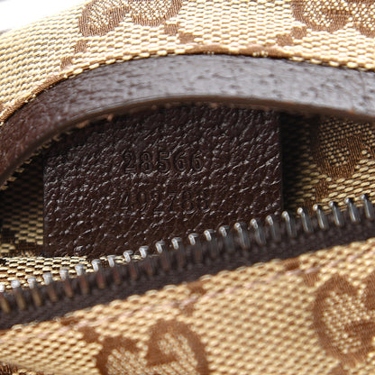 Gucci Monogram Web Belt Bag Dark Brown 6 of 9