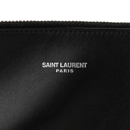Saint Laurent Patent Small Le 5 A 7 Supple Hobo Black 7 of 11