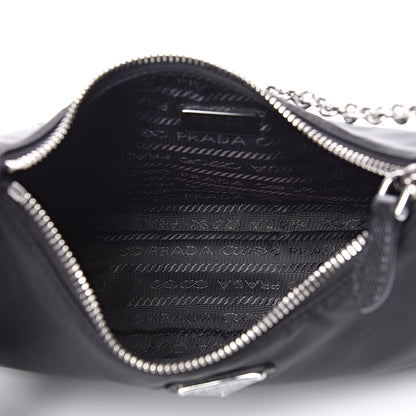 Prada Nylon Re-Edition 2005 Shoulder Bag Black 5 of 12