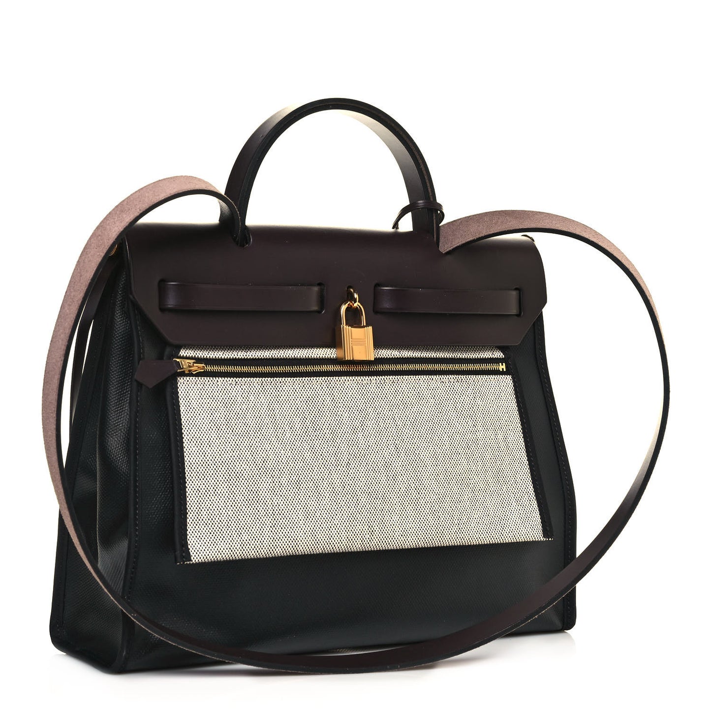 Toile H Berline Vache Hunter Herbag Zip PM 31 Black Ebene