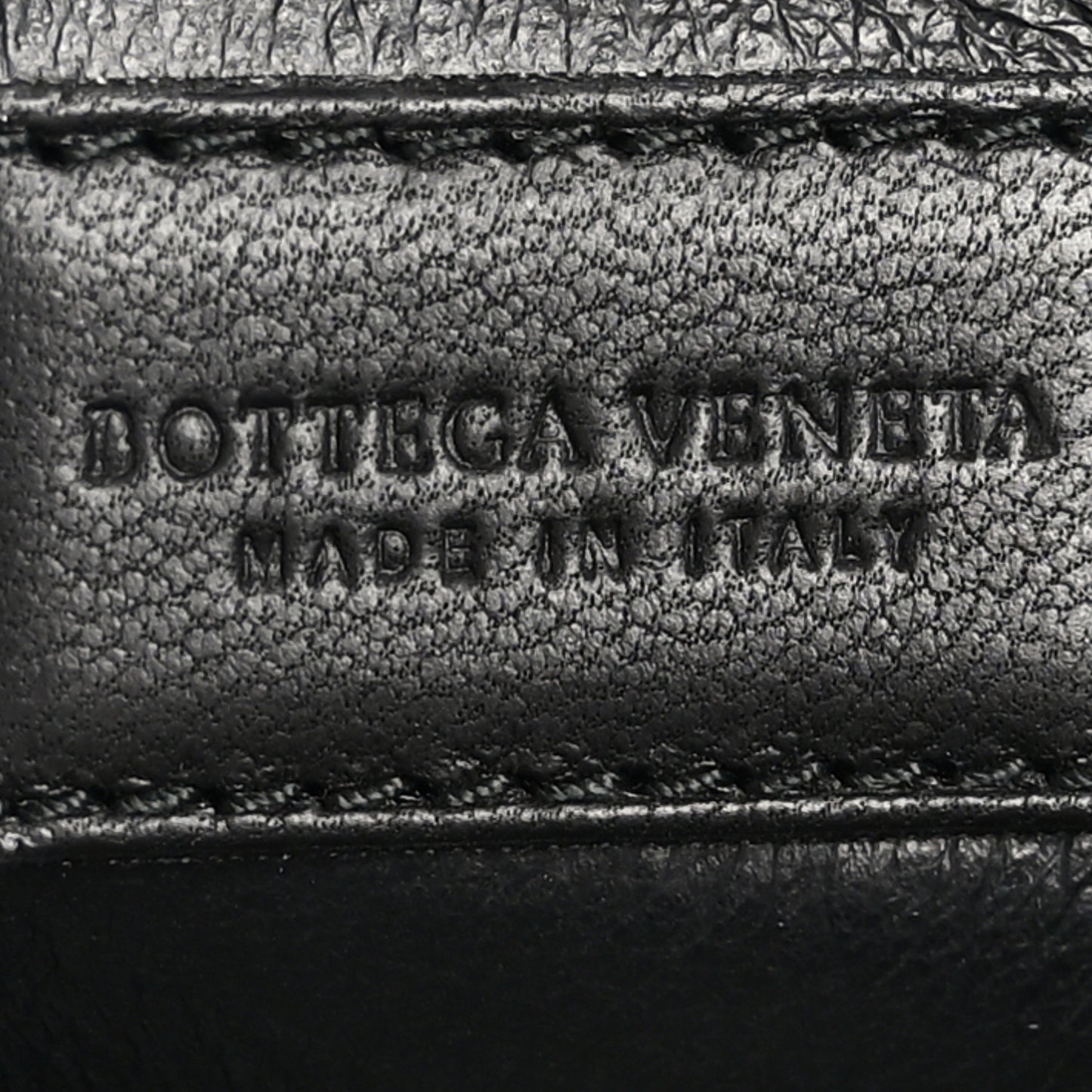 Metallic Intrecciato Wristlet Zip Pouch