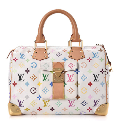 Louis Vuitton Monogram Multicolor Speedy 30 White 1 of 9