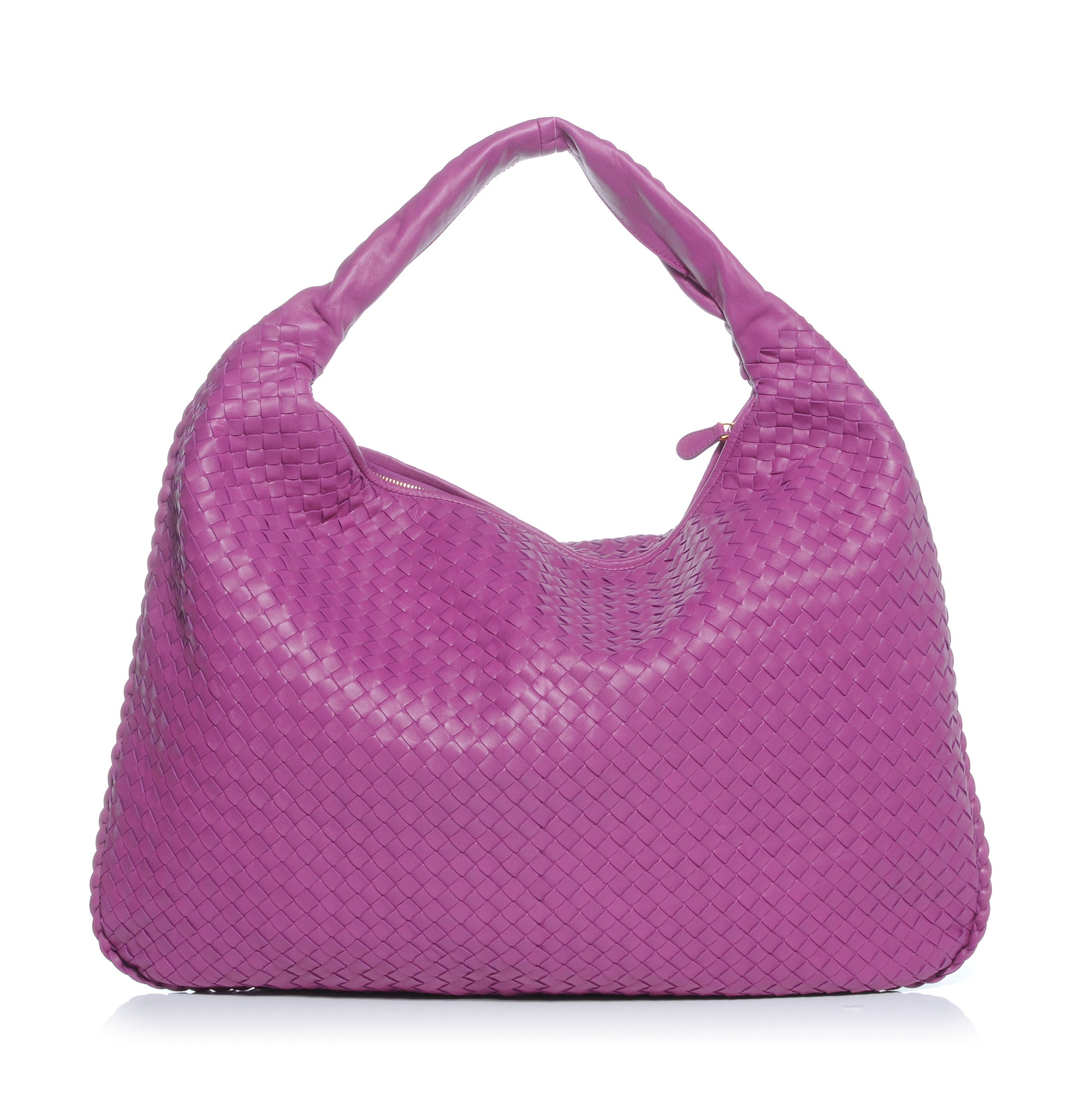 Bottega Veneta Nappa Intrecciato Maxi Veneta Hobo Orchid 1 of 8