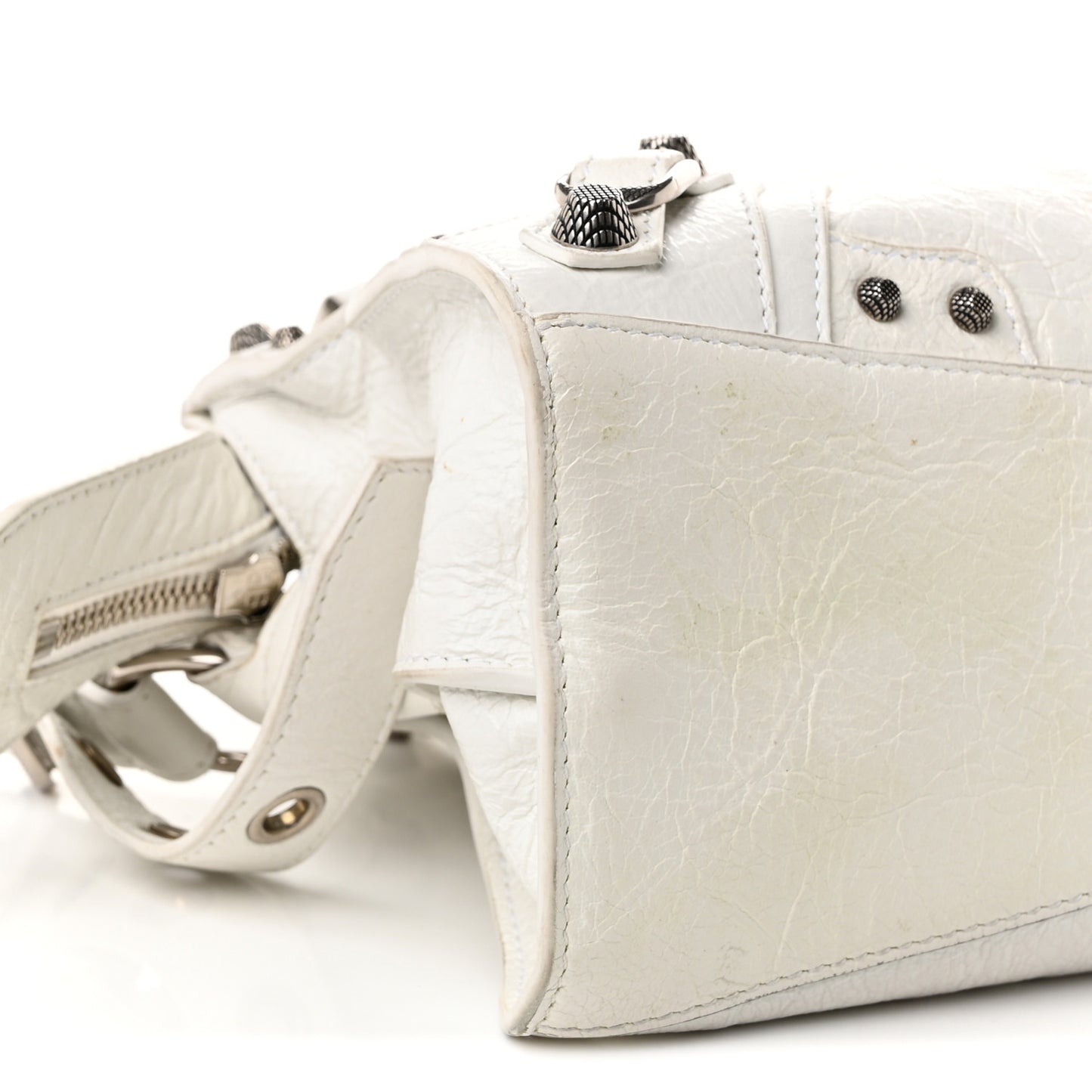 Agneau Arena Neo Cagole Handbag XS Optic White Optic White