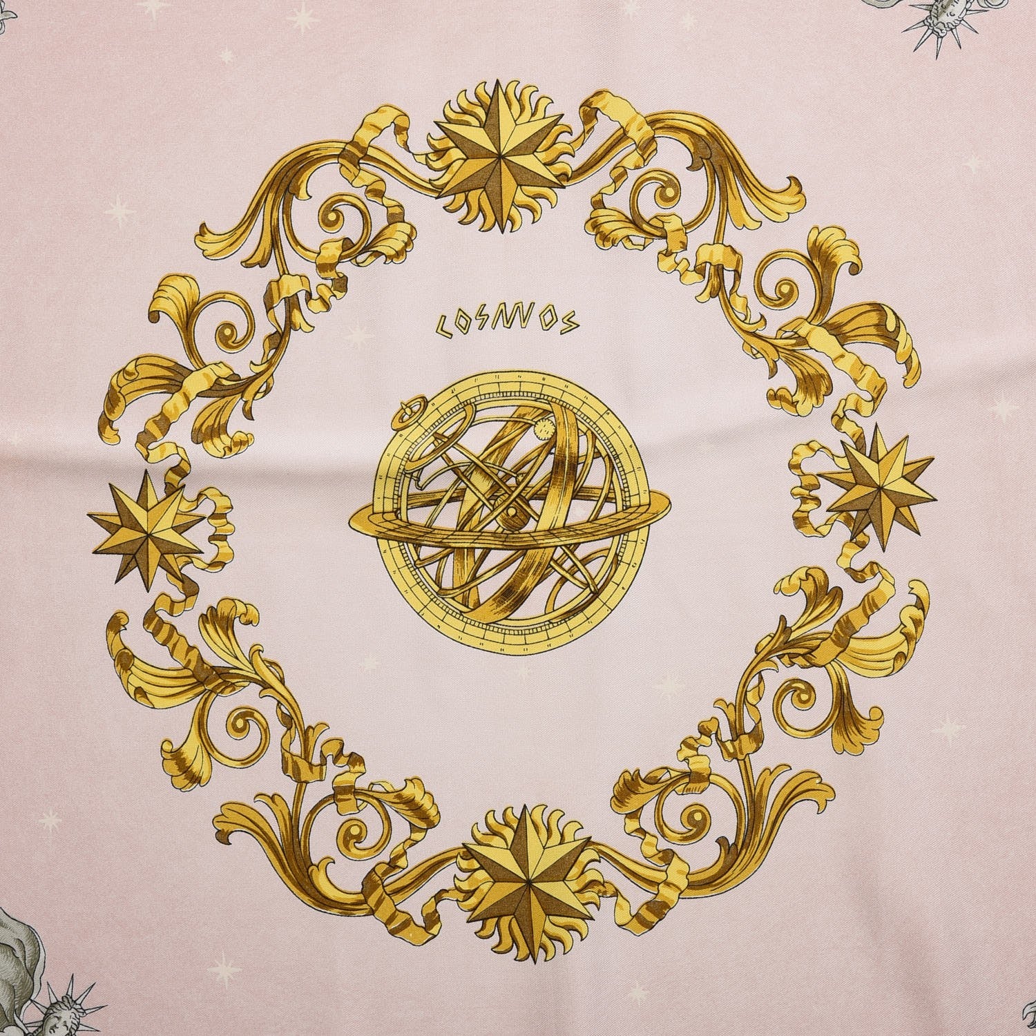 Hermes Silk Cosmos Scarf 90 4 of 15