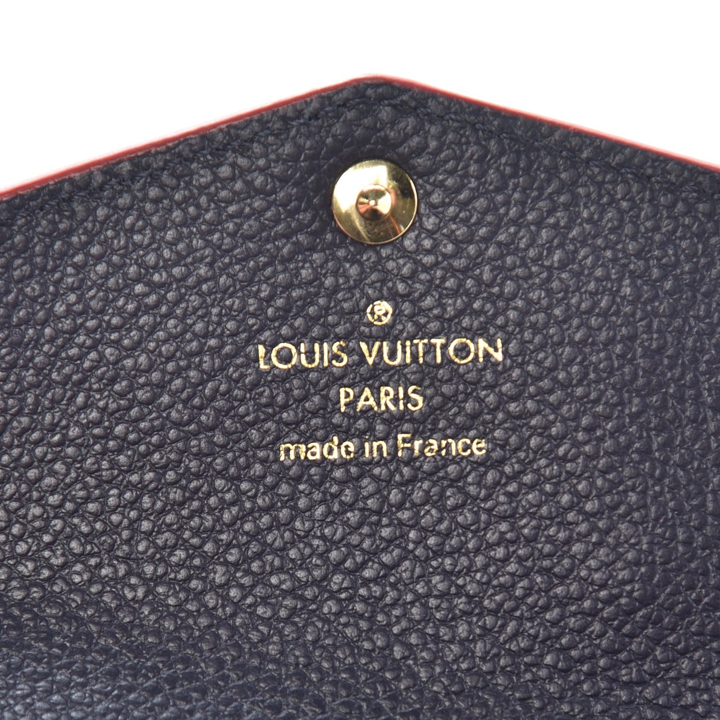 Empreinte Key Pouch Marine Rouge