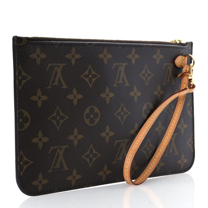 Louis Vuitton Monogram Neverfull MM GM Pochette 3 of 8