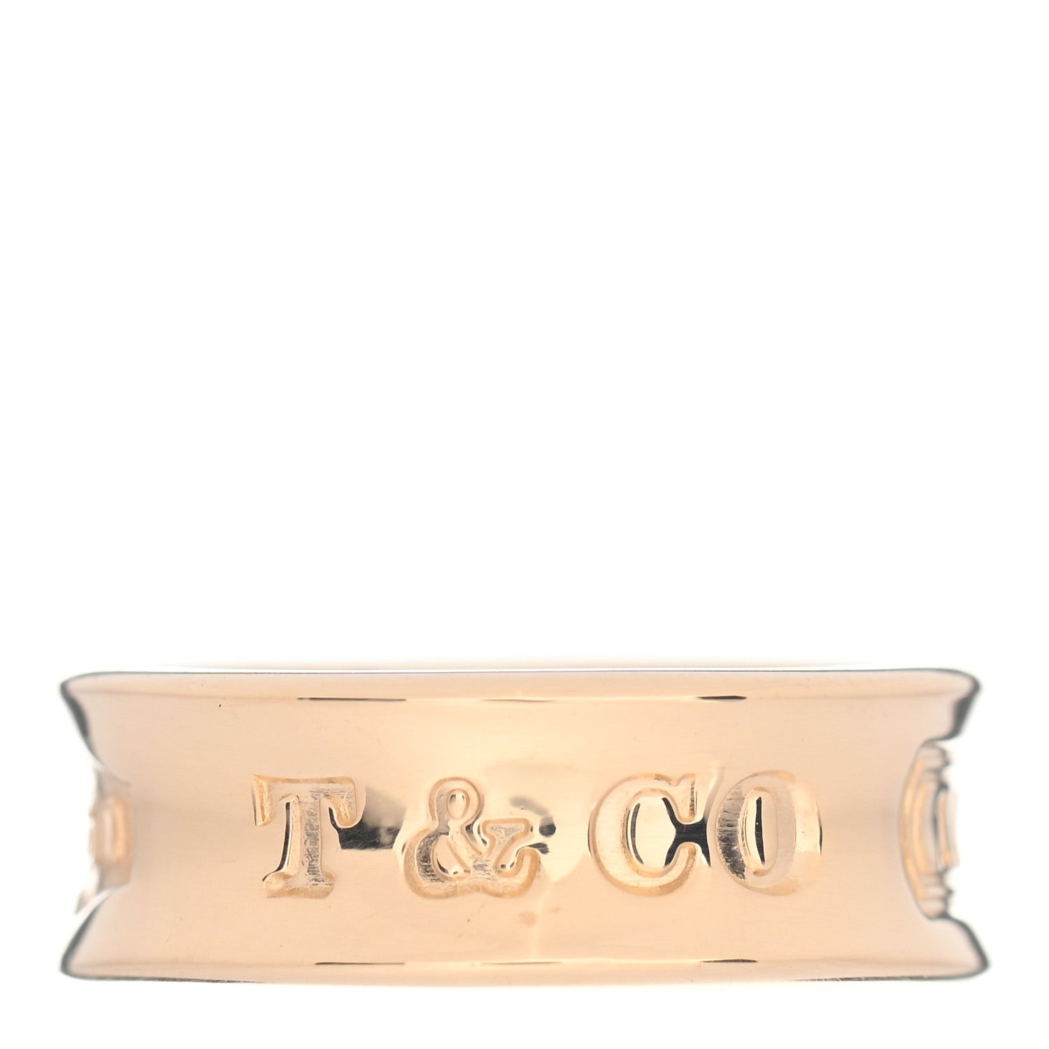 Tiffany 18K Yellow Gold 1837 Band Ring 47 4 1 of 4