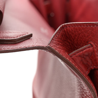 Hermes Taurillon Clemence Jypsiere 34 Rouge Venetian 13 of 18