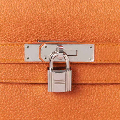Hermes Togo Kelly Retourne 35 Orange 20 of 32