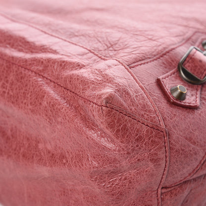 Balenciaga Agneau Classic Hardware Day Hobo Sanguine 14 of 16