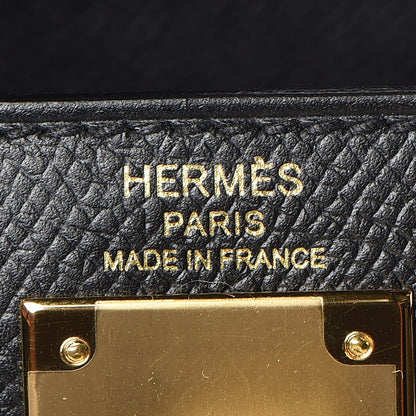 Hermes Epsom Kelly Sellier 28 Black 25 of 37
