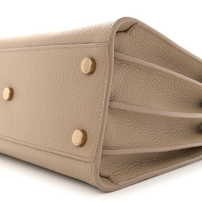 Saint Laurent Grained Calfskin Baby Sac De Jour Souple Sea Salt 11 of 12