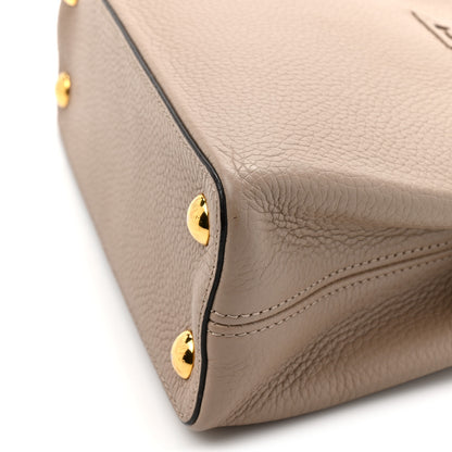 Louis Vuitton Taurillon Capucines BB Galet 11 of 14