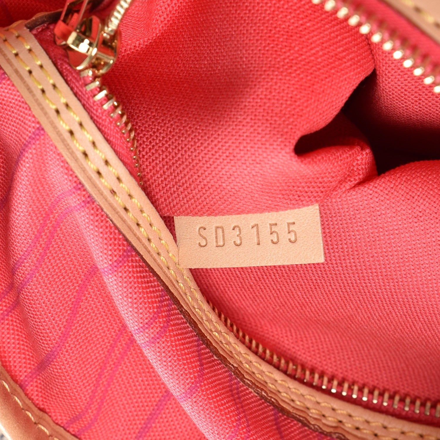 Louis Vuitton Damier Azur Delightful MM Pink 8 of 14