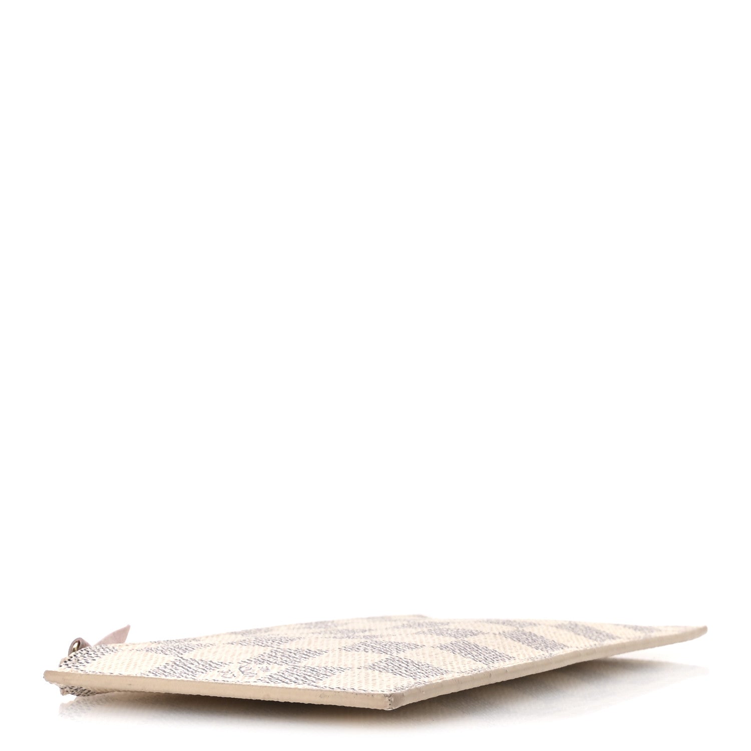 Louis Vuitton Damier Azur Felicie Chain Wallet Zippered Insert Rose Ballerine 4 of 6