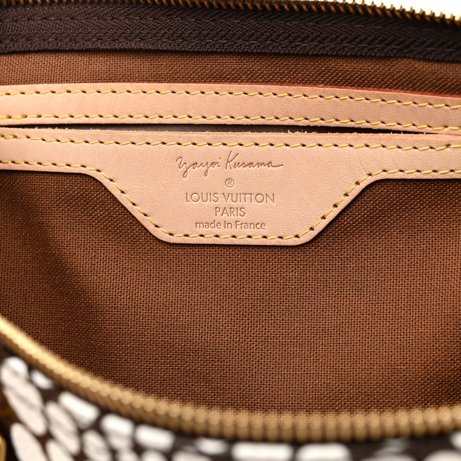Louis Vuitton Monogram Kusama Town Speedy 30 White 6 of 12