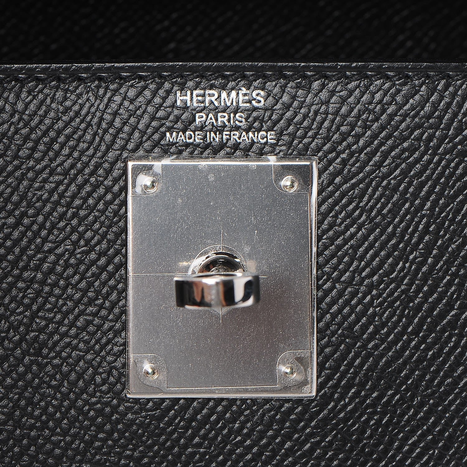 Hermes Epsom Kelly Sellier 28 Black 16 of 38