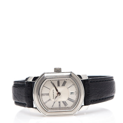 Tiffany Stainless Steel Calfskin 24mm Mark Coupe Resonator Quartz Watch 2 of 4