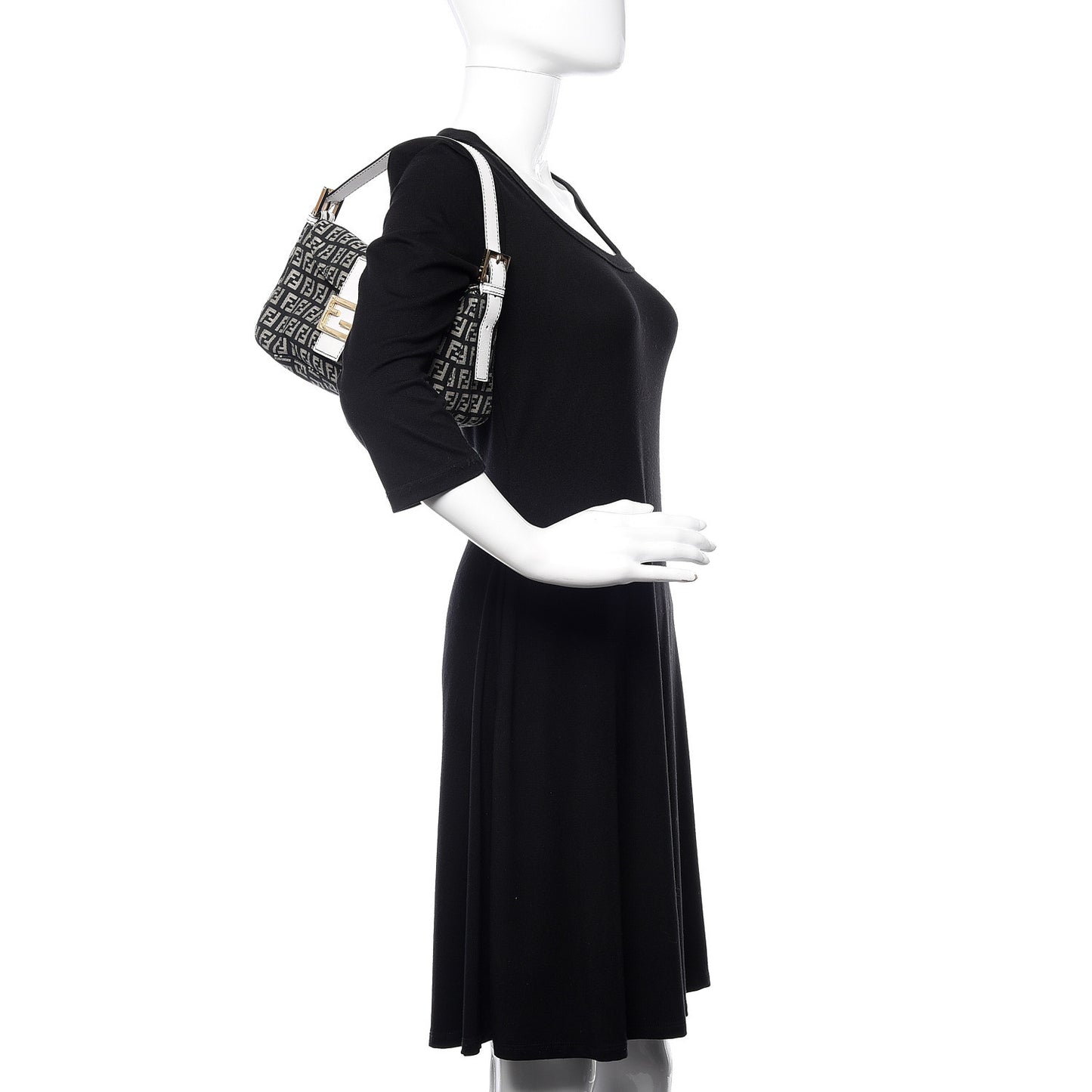 Zucchino Vitello Baguette Black White