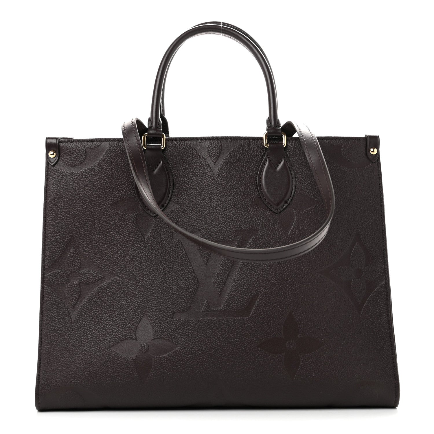 Louis Vuitton Empreinte Monogram Giant Onthego MM Chocolate 1 of 11