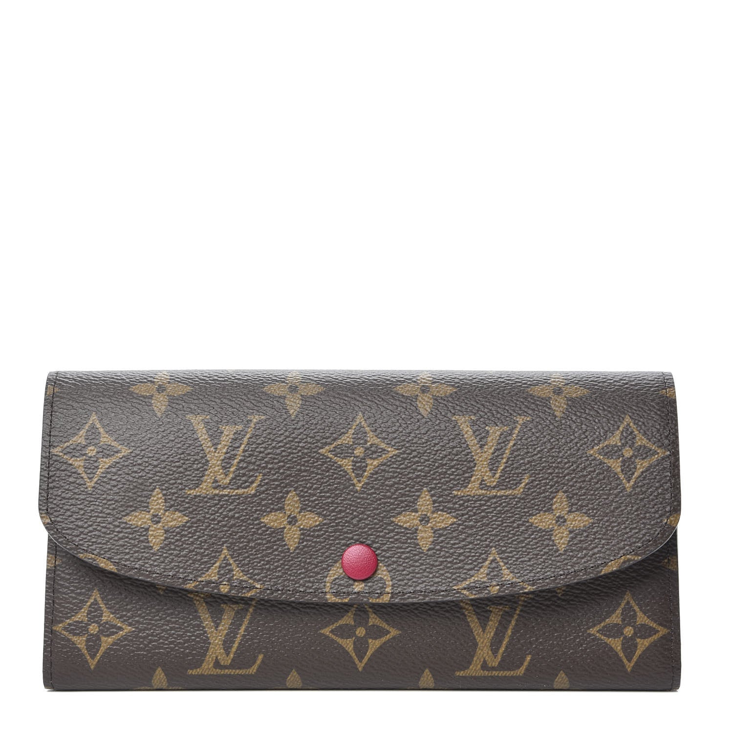 Louis Vuitton Monogram Emilie Wallet Fuchsia 1 of 8