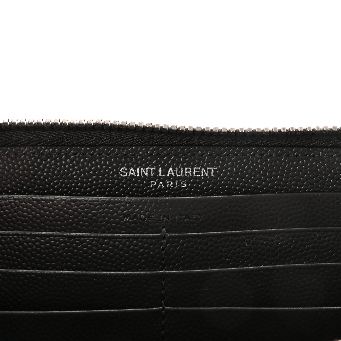 Grain De Poudre Matelasse Chevron Monogram Zip Around Wallet Earth