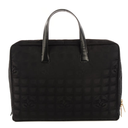 Chanel Nylon Travel Laptop Tote Black 1 of 7